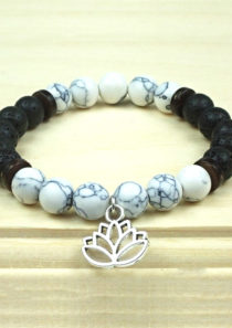 Detox Bracelet with Lotus