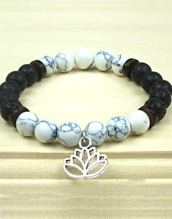 Evolmi Detox Bracelet with Lotus - Evolmi