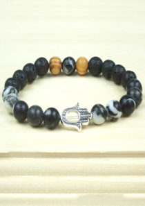 Stamina Bracelet with Hand of Fatima/Hamsa