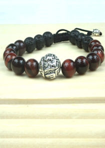 Survival Bracelet with Sanskrit Om Padme Mani Hum Bead