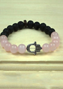 Unconditional Love Bracelet with Hand of Fatima/Hamsa